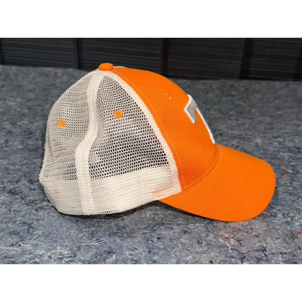 The Game Tennessee Volunteers Trucker Hat Orange White Mesh Snapback Mens Cap OS